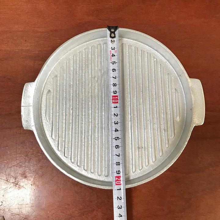 Chảo nướng gang bếp cồn chống dính 22 cm