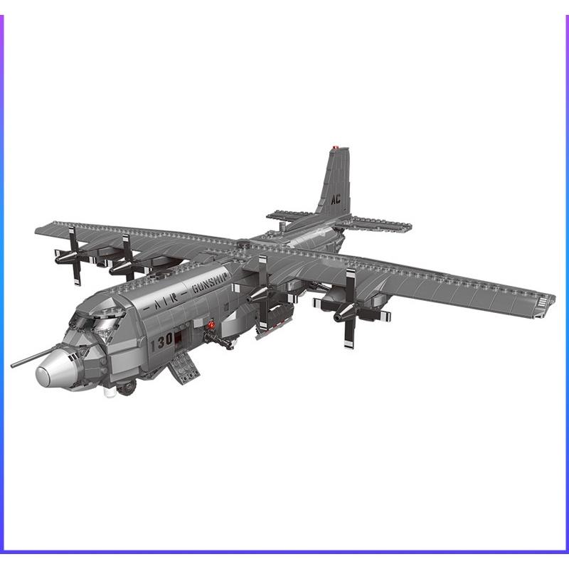 Đồ chơi Lắp ráp Máy bay chiến đấu - Xingbao XB06023 Air Gunship - Xếp hình thông minh - Mô hình trí tuệ
