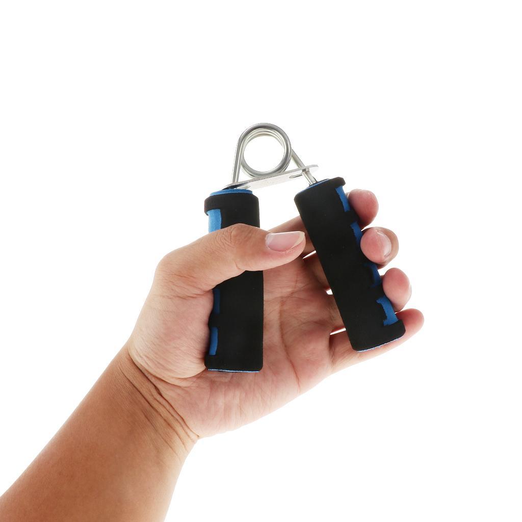 2 Pcs handheld grip Resistance Strengthener A Shape Hands Forearm Exerciser Crushing & Pinch Gripper for Women Men