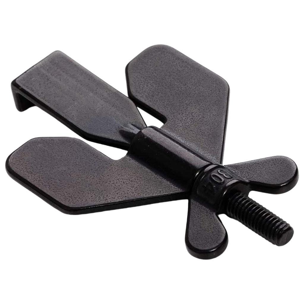 Stainless Steel Small Portable Door Lock  Bedroom  Lock Black