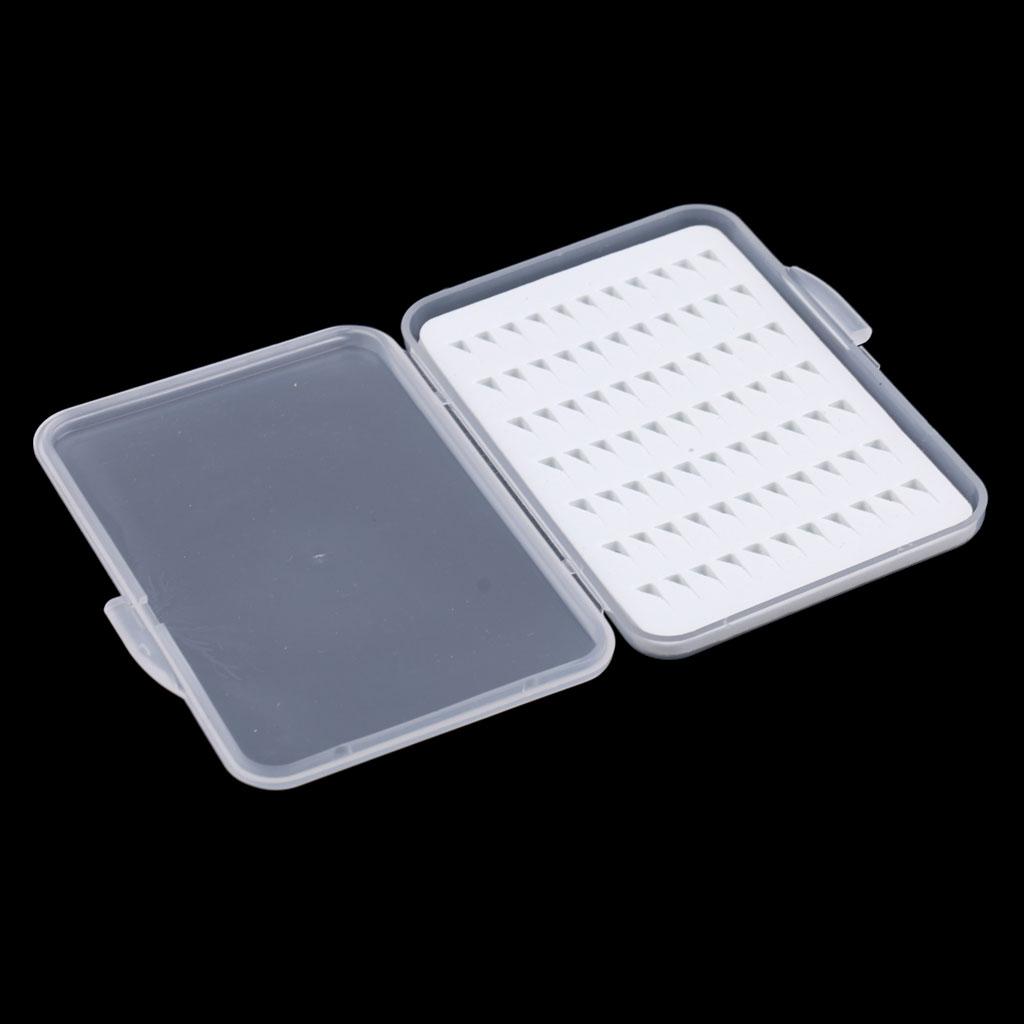 Pocket Waterproof Slit Foam Fly Fishing Box Ultra Slim Flies Storage Case S