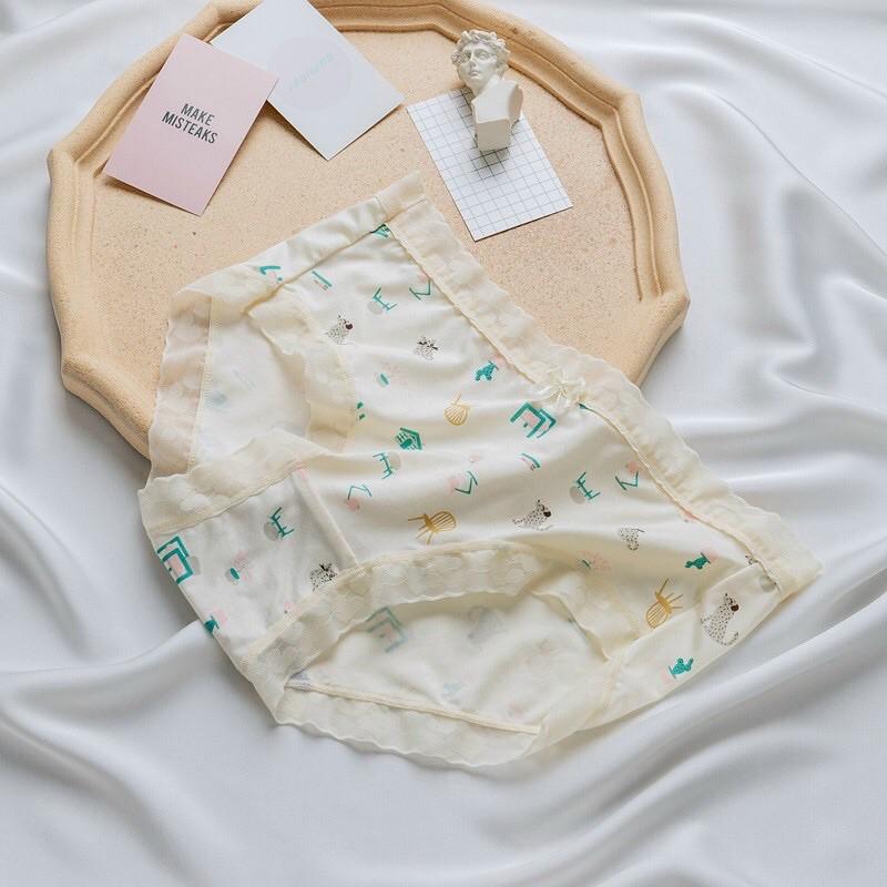 Quần Cotton lạnh hoạ tiết kute Loại 1 . thiết kế Quần hoạ tiết xinh xắn kute mới nhất.
