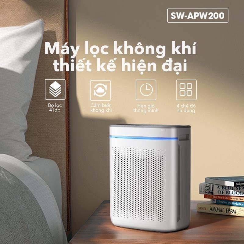 Máy lọc không khí SW-APW200 MÀN HÌNH CẢM ỨNG