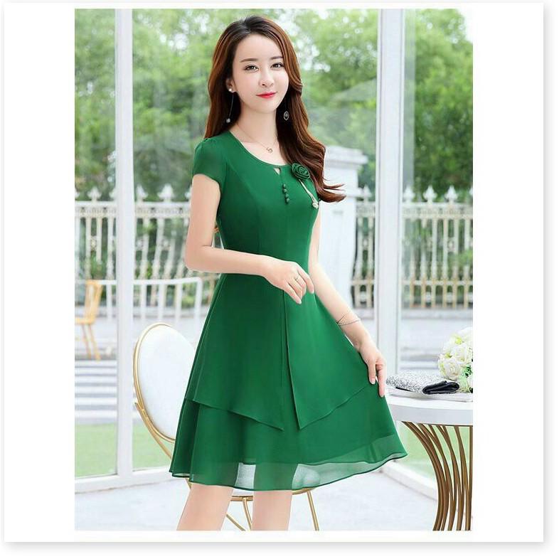 ĐẦM XÒE DỰ TIỆC XINH XẮN , SANG TRỌNG . TÔN DÁNG CHO CHỊ EM HQ FASHION NEW