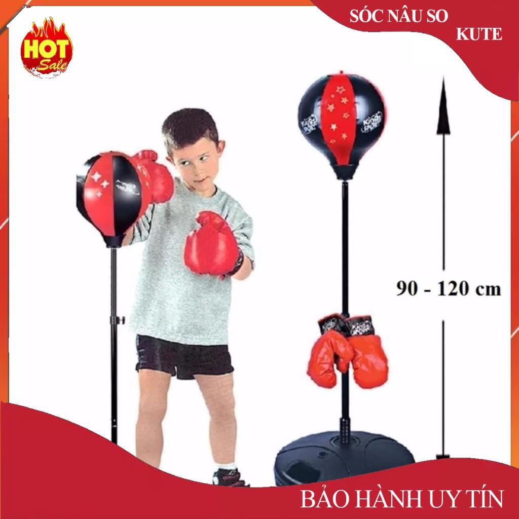 ️ bóng tập phản xạ,Bóng đấm boxing phản xạ + Găng tay boxing+ Bơm TRẺ EM