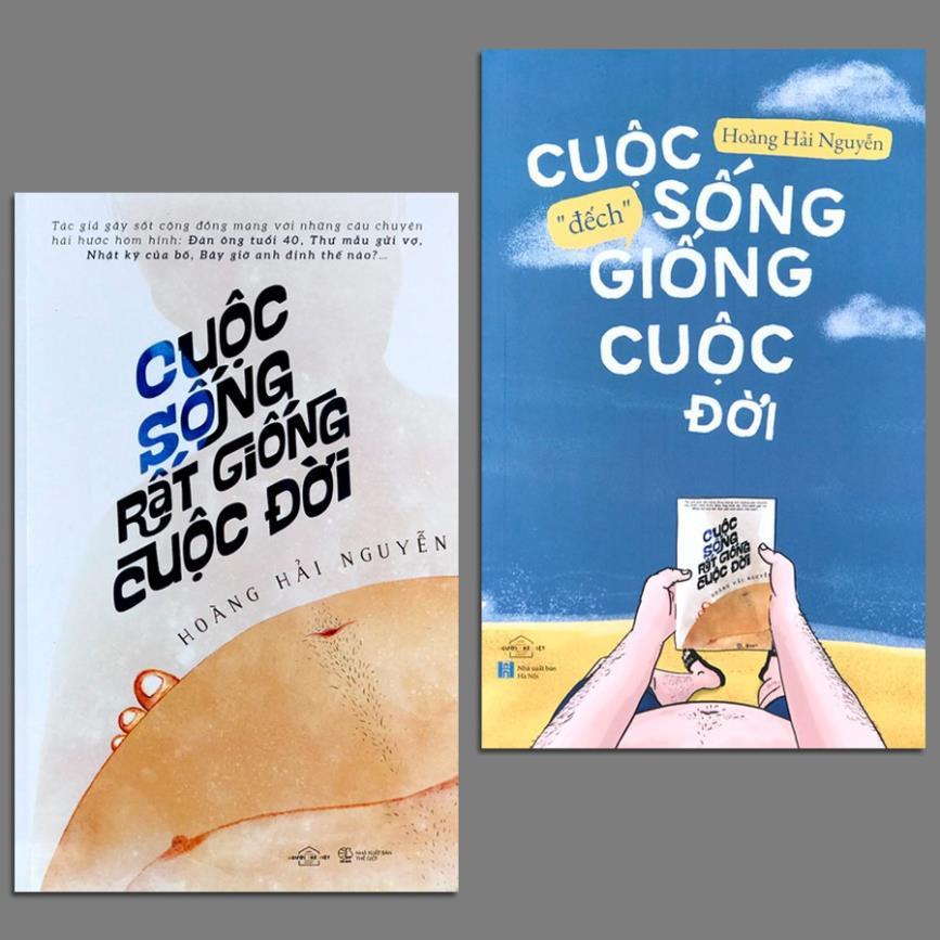 Sách - Cuộc Sống Rất Giống Cuộc Đời Cuộc Sống Đếch Giống Cuộc Đời Bộ 2 Quyển, Lẻ Tùy Chọn - Cuộc Sống Rất Giống