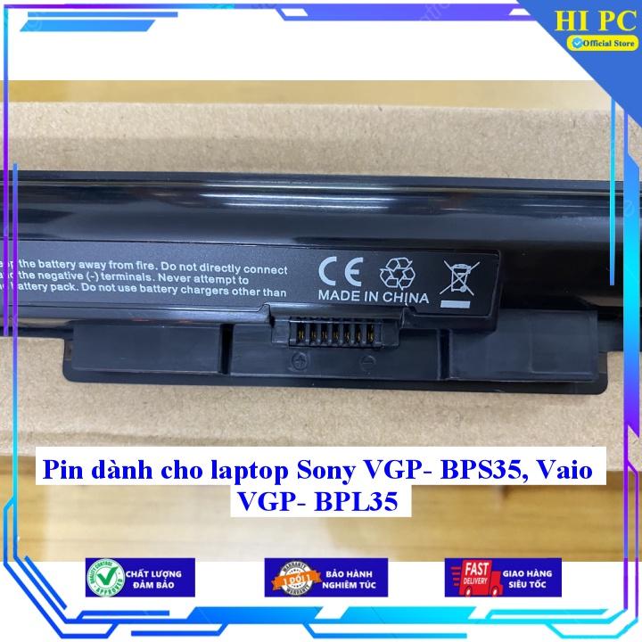 Pin dành cho laptop Sony VGP- BPS35 Vaio VGP- BPL35 - Hàng Nhập Khẩu