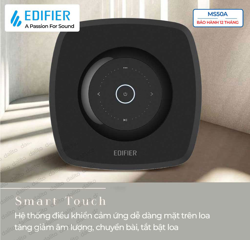 Loa bluetooth Edifier MS50A Công suất 40W Kết nối Wifi - Hàng chính hãng