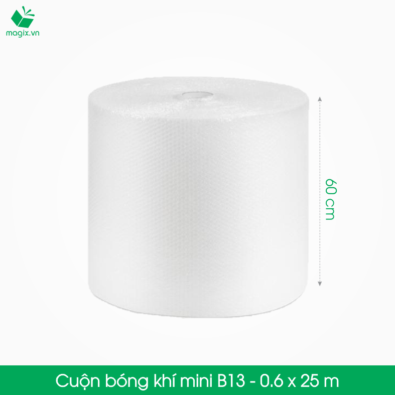 B13 - Khổ 60 cm x 25 - Cuộn Bong Bóng Khí - Màng xốp hơi
