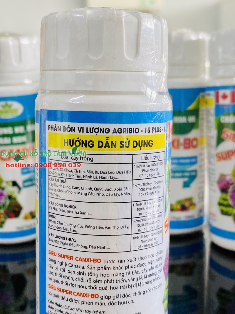 Phân bón lá vi lượng Canxi Bo 100ml