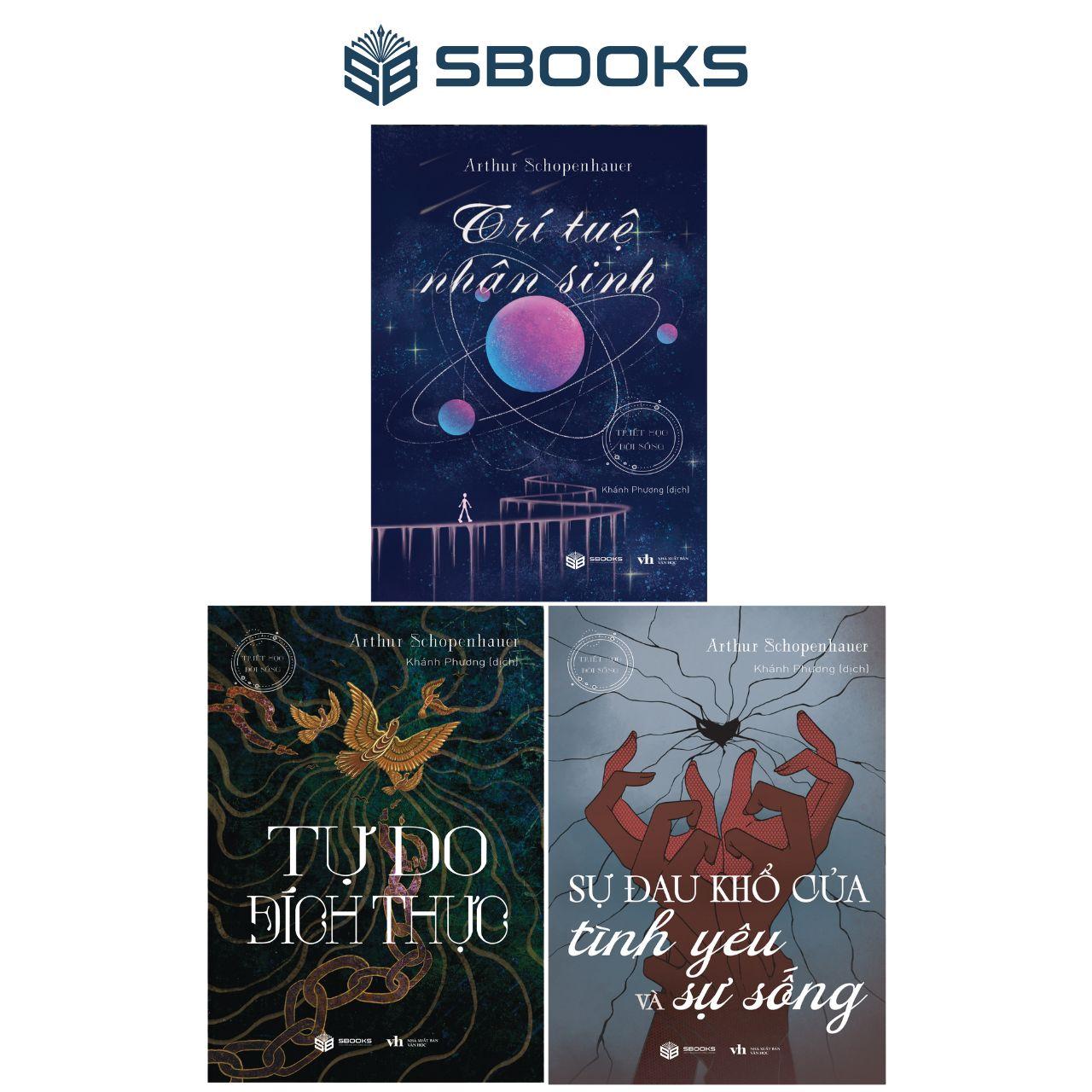 Combo 3 Cuốn : Trí Tuệ Nhân Sinh + Tự Do Đích Thực + Sự Đau Khổ Của Tình Yêu Và Sự Sống - SBOOKS