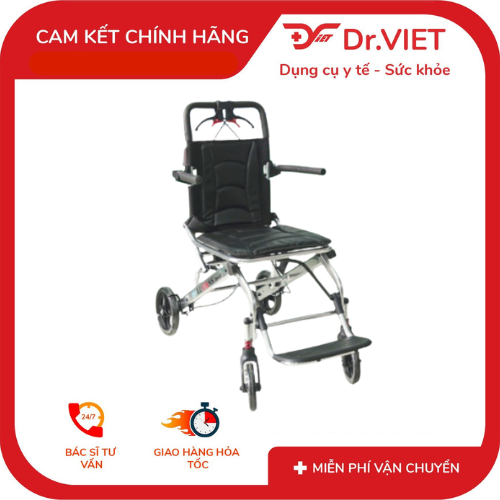 Xe lăn nhôm du lịch Lucass X-963 (X-69) – Gọn nhẹ, tiện lợi, đồng hành mọi hành trình
