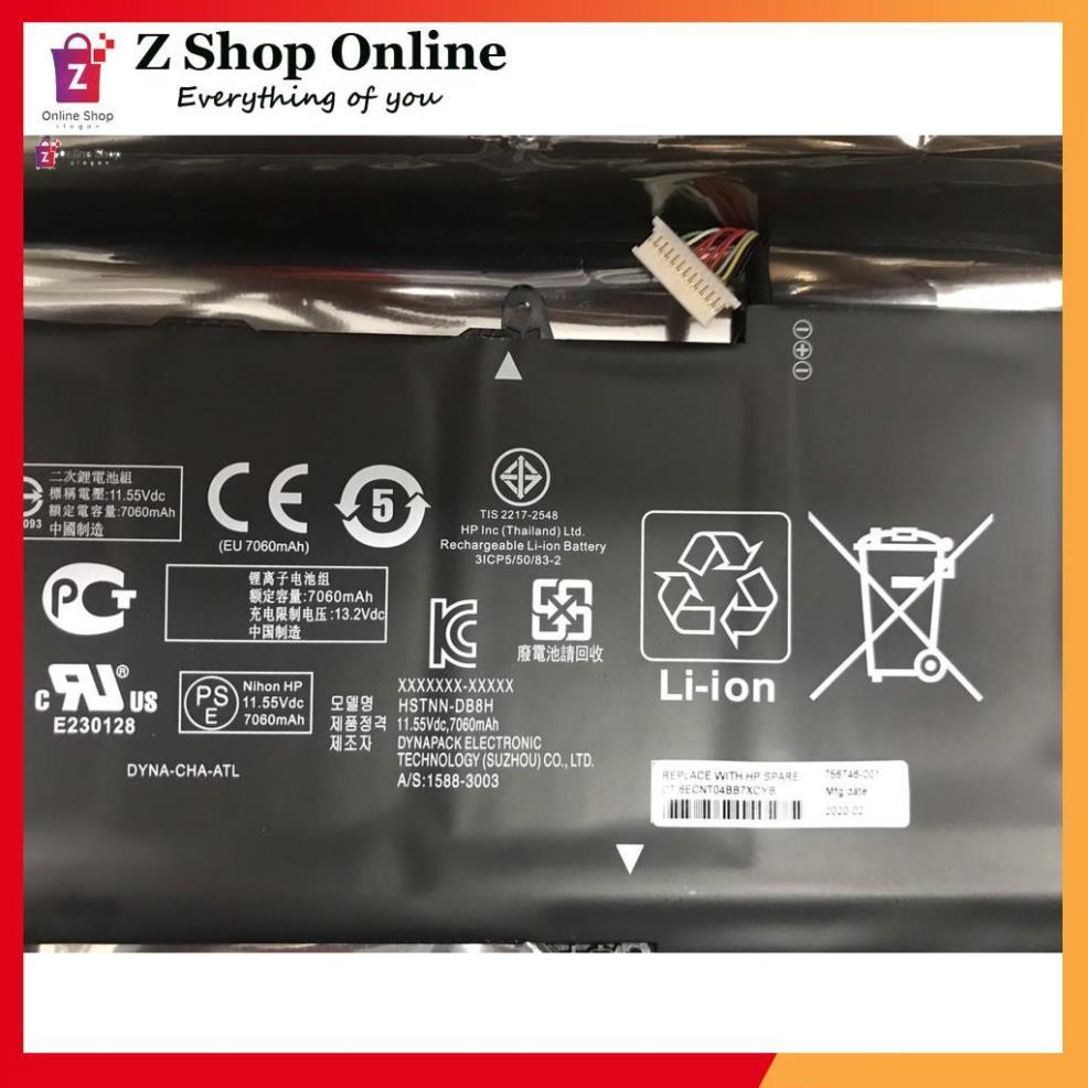 Pin (Battery) Dùng Cho Laptop HP Spectre X360 15-CH YB06XL Original