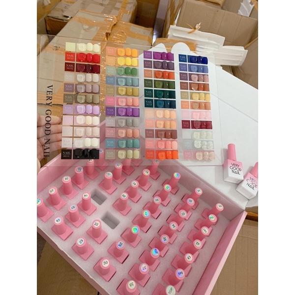 Set sơn gel very good nail 44 màu kèm bảng màu và base top