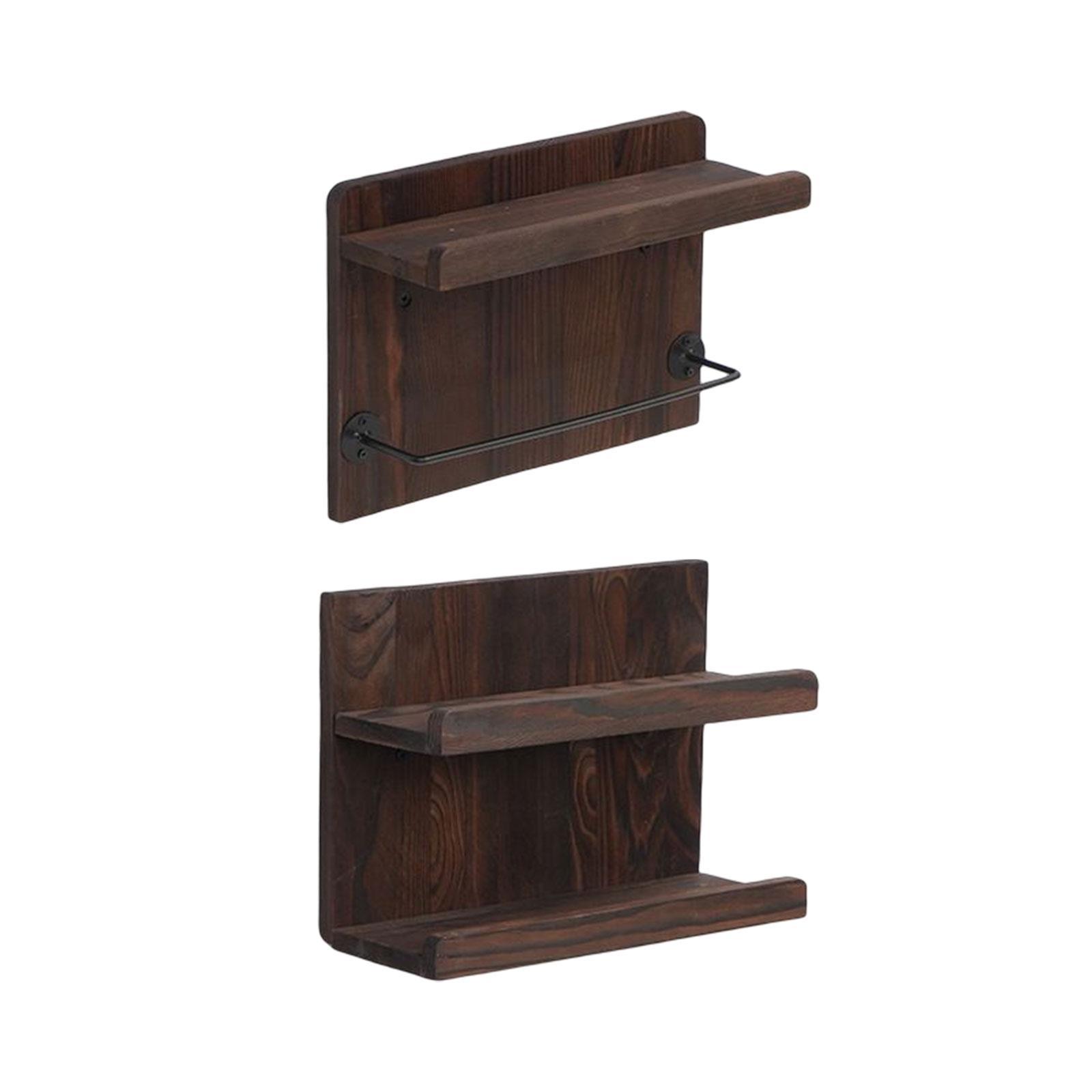 Wall Shelves Bathroom Durable Modern Lightweight Floating Shelves for Cafe