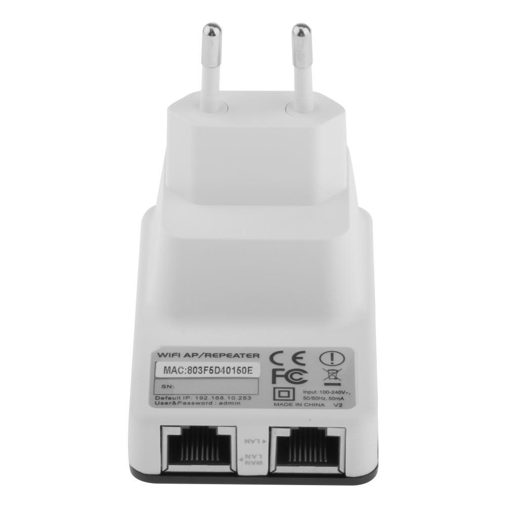 Wifi 300Mbps Wireless-./g/b AP Router Extender EU Plug