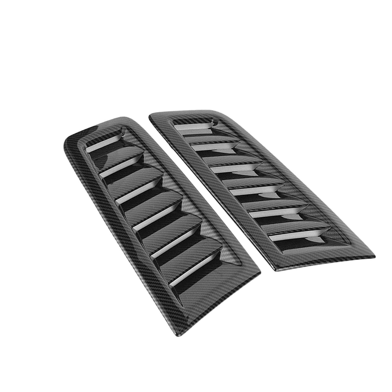 2 Pieces Bonnet Vents Hood Modified Accessory for Focus RS