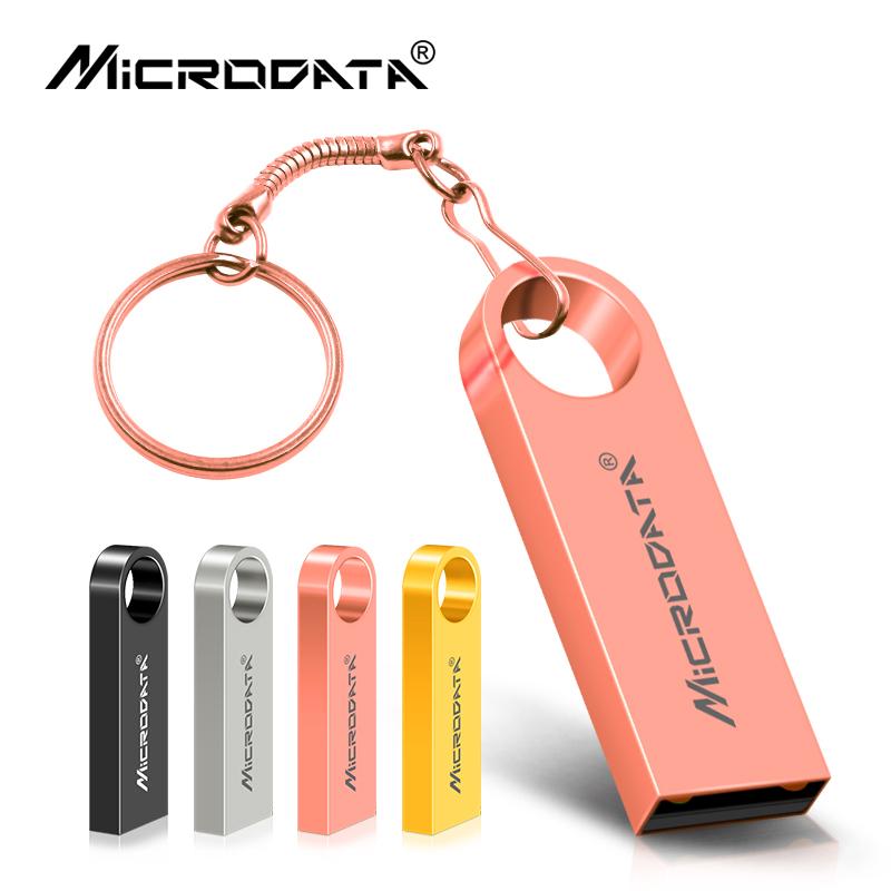 Ổ đĩa flash USB kim loại 64GB 32GB 16GB 8GB 4GB PEN Ổ đĩa di động 128GB 256GB 512GB USB 2.0 USB Storage Disk