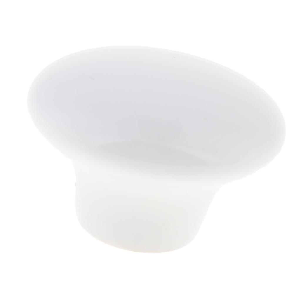 Porcelain Knob Furniture Kitchen Cabinet Round Drawer Pull Knobs