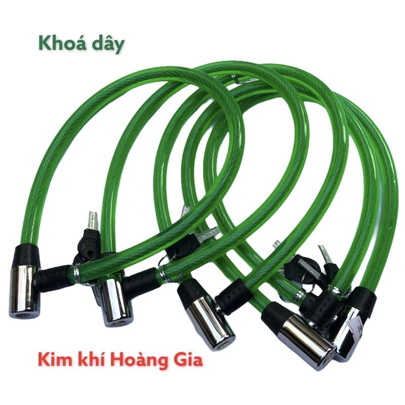 Khoá dây xe đạp chống trộm an toàn hàng nhập khẩu Đài Loan
