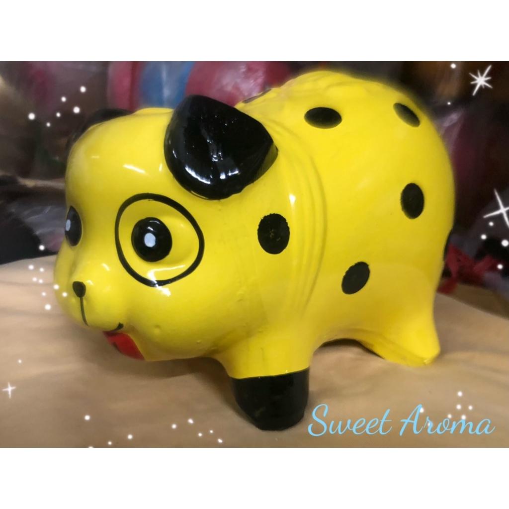 Heo Đất Hình Chó Doggy Cún Siêu Đáng Yêu Sơn Bóng Cao Cấp Size 20cm *20cm