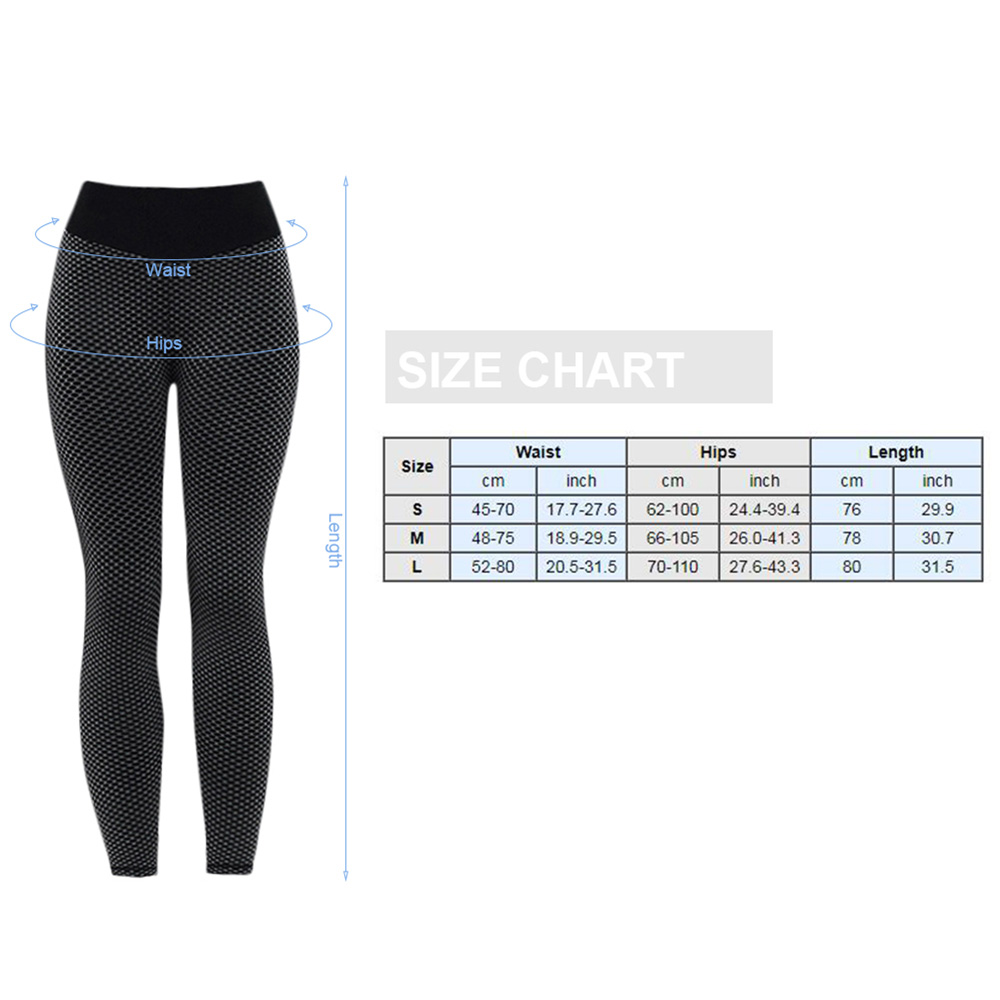 Quần tập gym,yoga lưng cao tôn dáng bằng vải pha polyester và spandex, nó co giãn, hút ẩm và khô nhanh