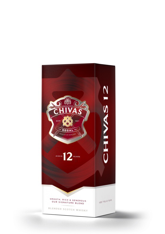 Rượu Whisky Chivas Regal 12 375ml 39% - 41% - Kèm Hộp