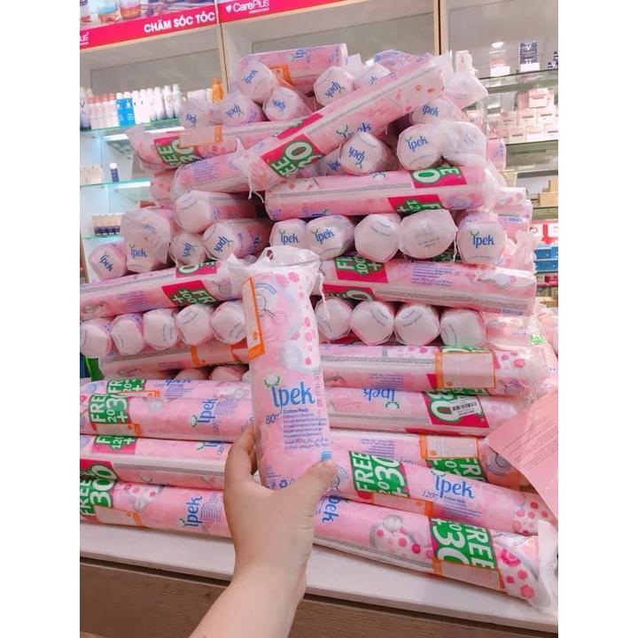 Mặt nạ than tre hoạt tính The Beauty of Jones 50gr, Bông tẩy trang Ipek 80 miếng