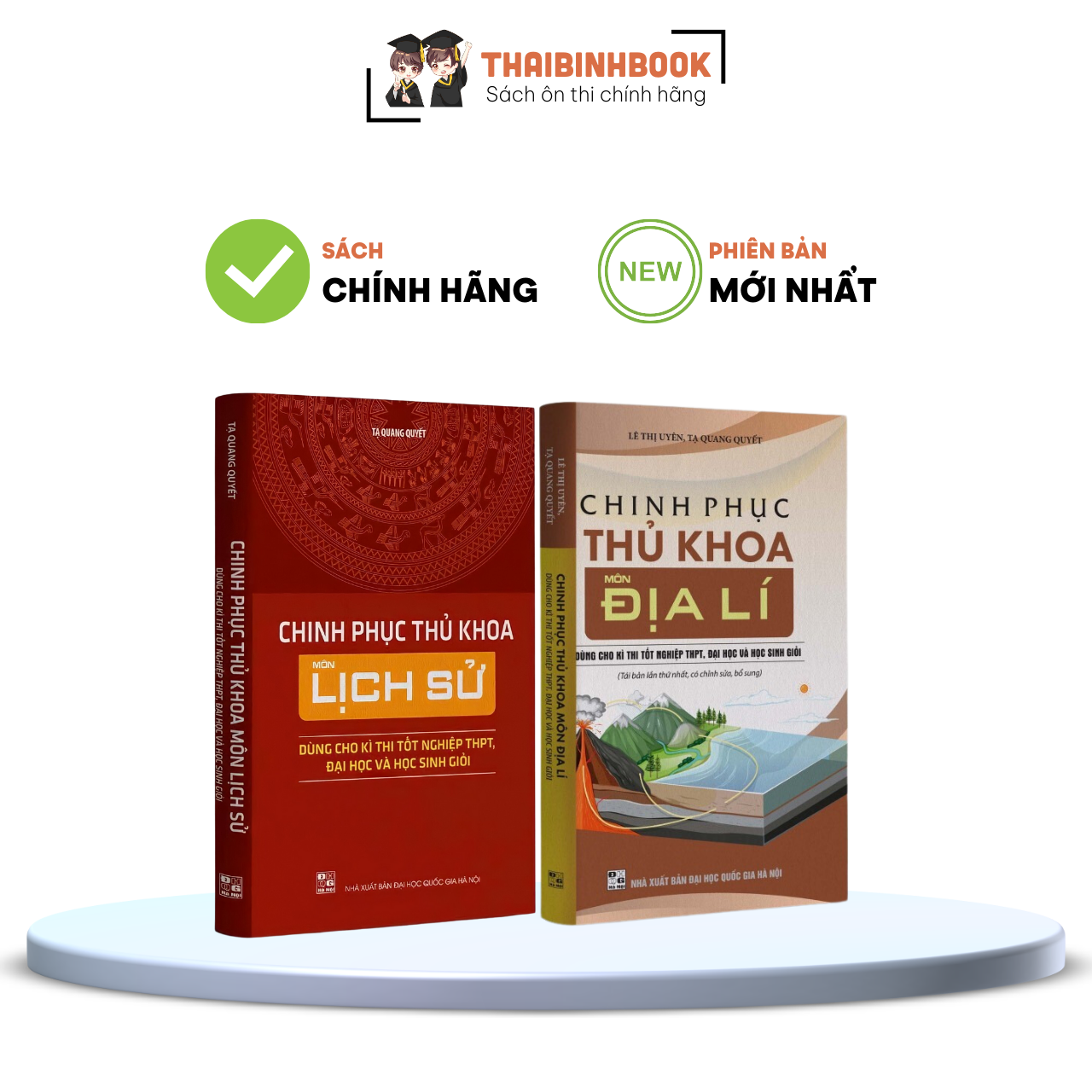 Combo Sách Chinh Phục Thủ Khoa Môn Lịch Sử, Địa Lý - Ôn Thi THPTQG 2024