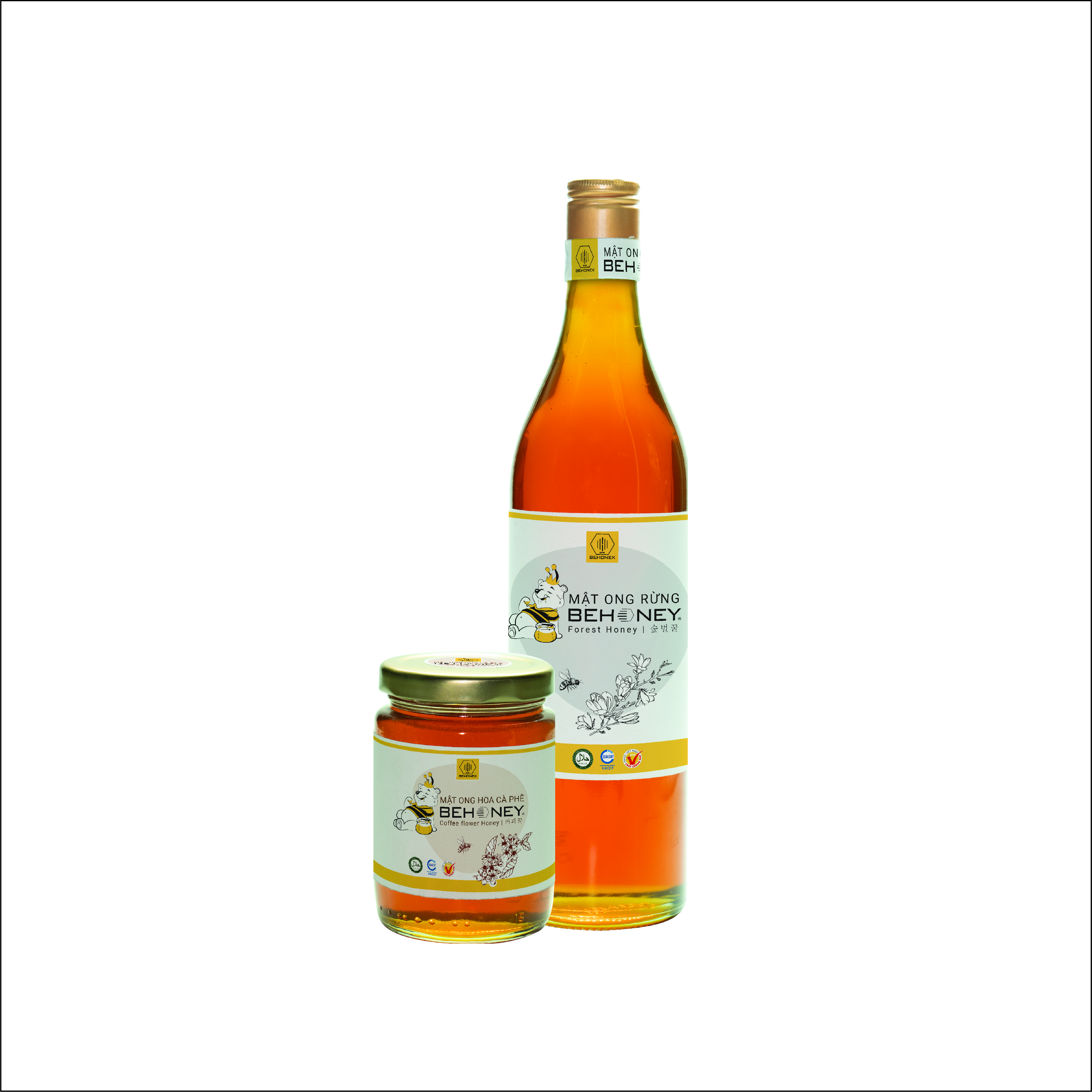 COMBO MẬT ONG RỪNG BEAR - BEHONEX