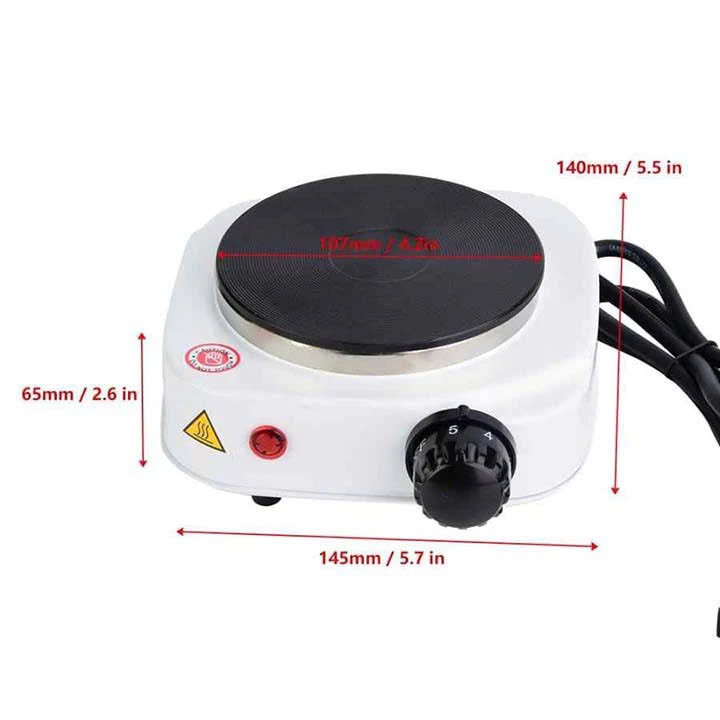 Bếp Điện Mini Pha Trà Pha Cafe Nấu Mì – Hồng Ngoại An Toàn, Bền Đẹp, Nhỏ Gọn, ĐỒNG HỒ