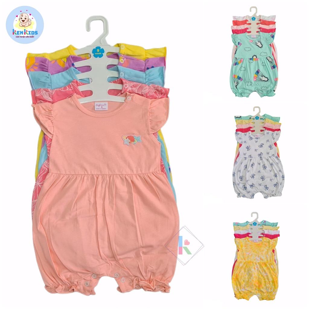 COMBO 5 Bodysuit - Body đùi nhiều màu cho bé gái