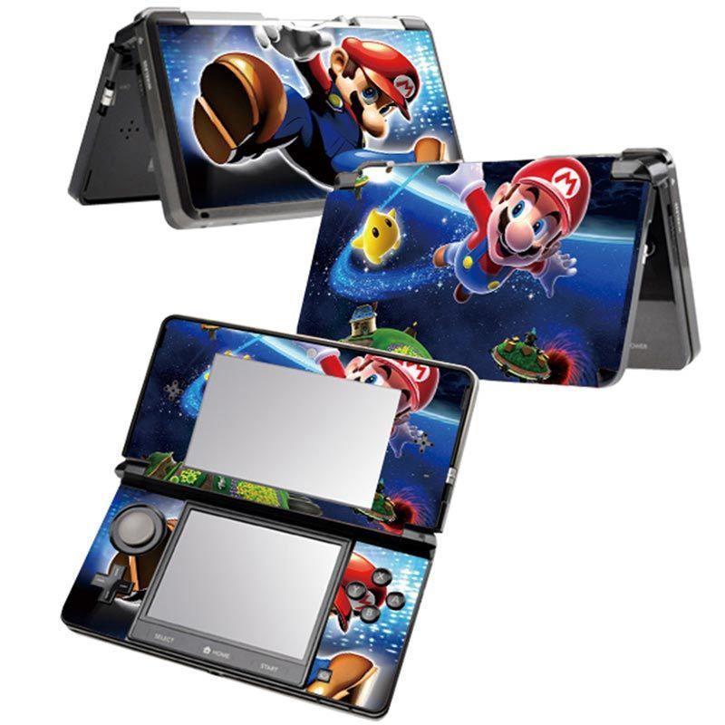 Miếng Dán 3DS DIY Bảo Vệ Máy Chơi Game Mario Pikachu Hatsune PSP