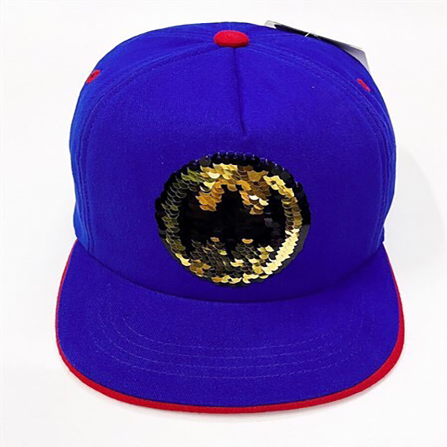 Mũ nón cho bé snapback siêu anh hùng Batman đính kim sa cườm lật mũ hip hop bé trai - Misolbooks ảnh thật+Video