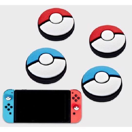 Núm bọc cần Joycon Nintendo Switch mẫu Pokeball