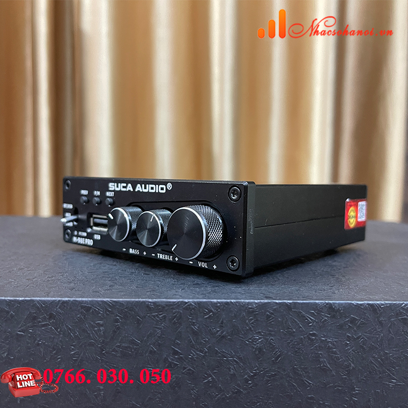 MINI AMPLY SUCA-AUDIO M98E PRO CÔNG SUẤT KHỦNG 160W x2-HÀNG CHÍNH HÃNG