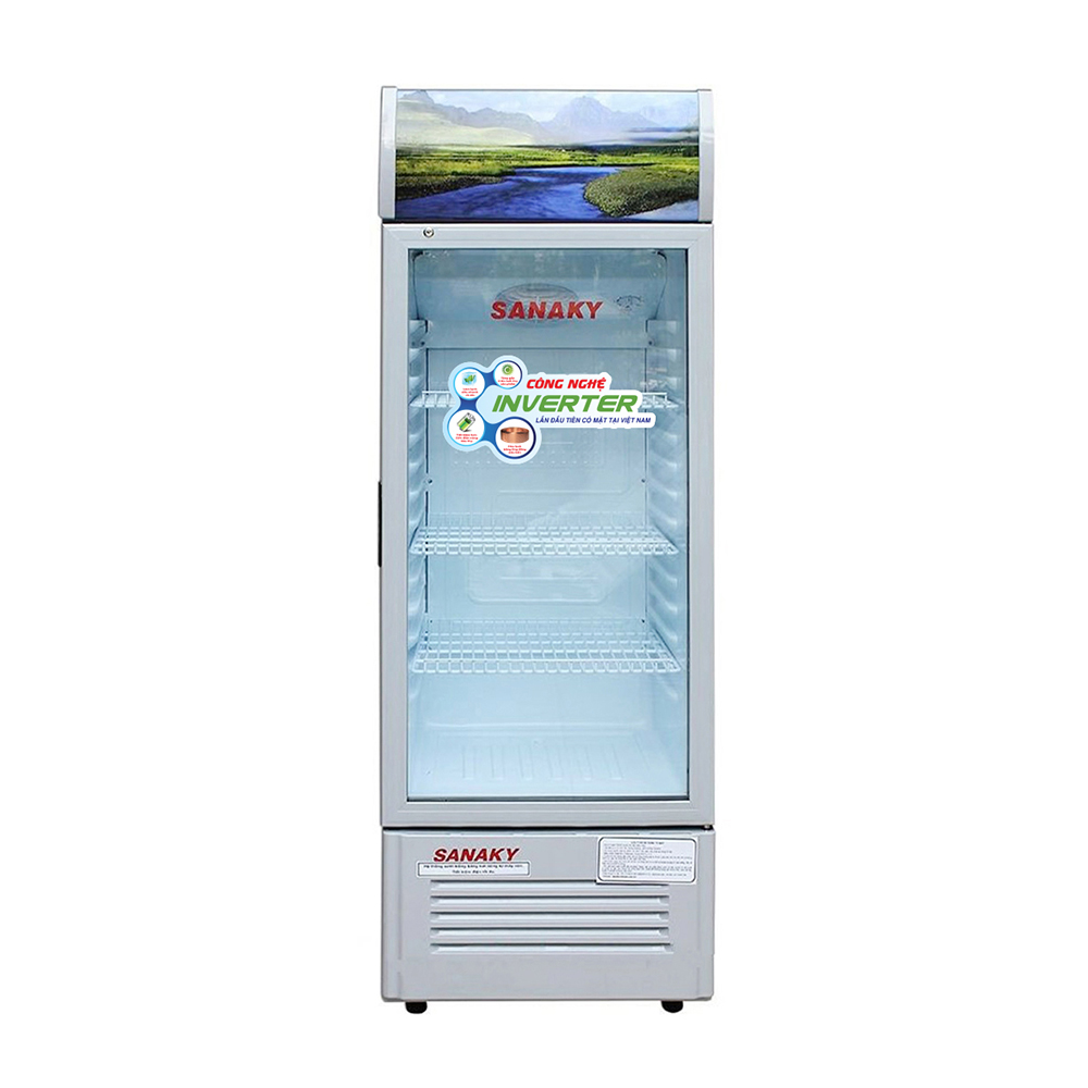 Tủ Mát Inverter Sanaky VH-258K3 (250L) + Tặng 1 Ấm Đun Nước Siêu Tốc Sanaky- Hàng Chính Hãng