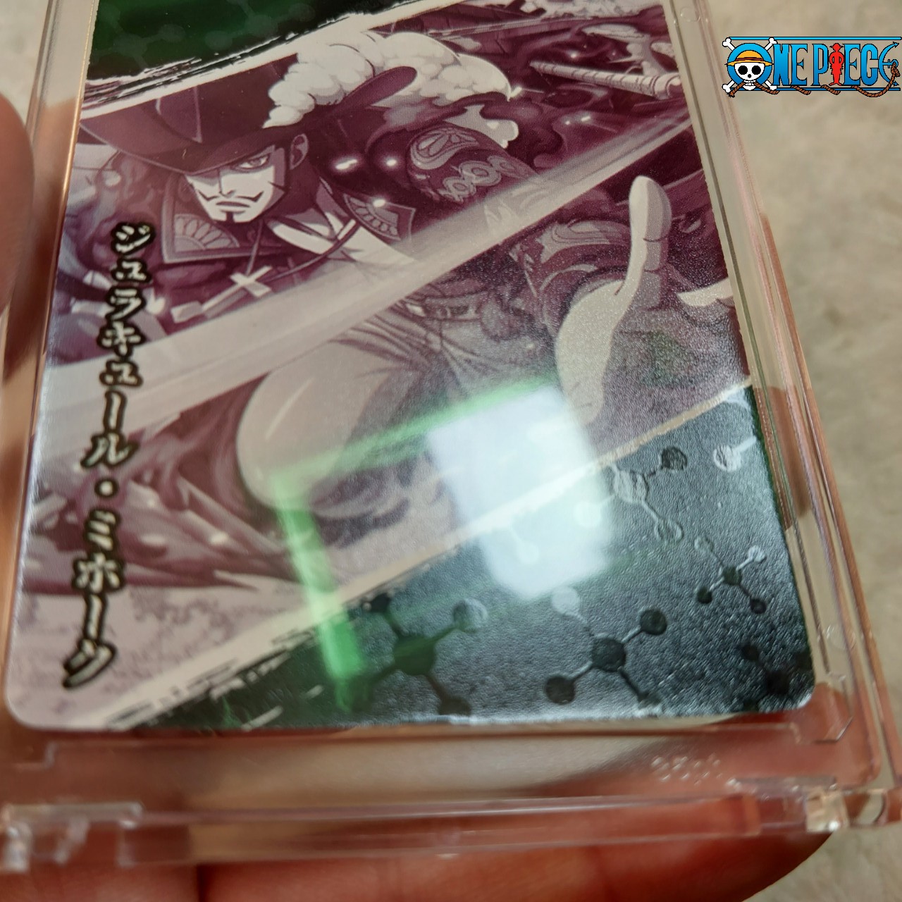 Mihawk Dracule POP01 SR113 Thẻ OnePiece Mắt Diều Hâu thất vũ hải Anime One Piece hiệu ứng phản quang 1459 NF4 1-13
