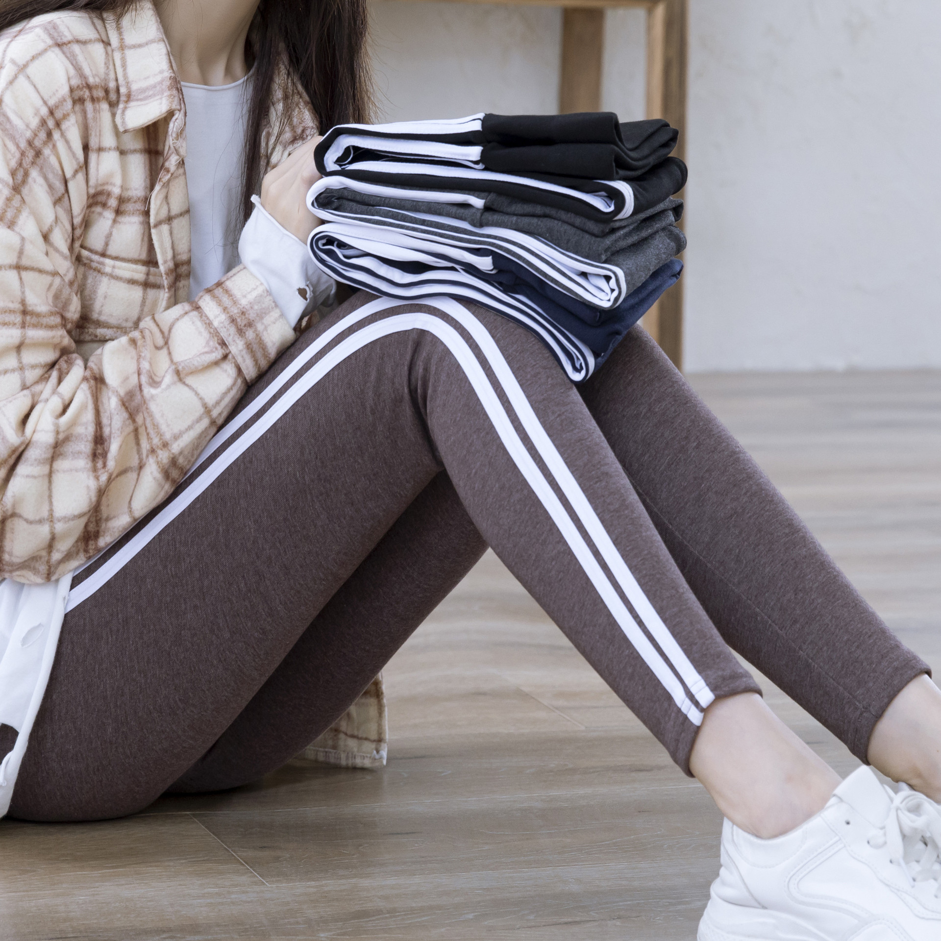 Quần legging nữ Homely dài nâng mông lưng cạp cao giữ nhiệt leggin thun ôm bó vải dày dặn