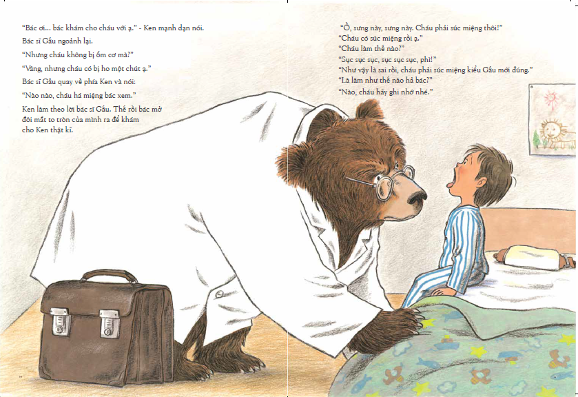 Ehon - Cháu Không Bị Ốm Đâu