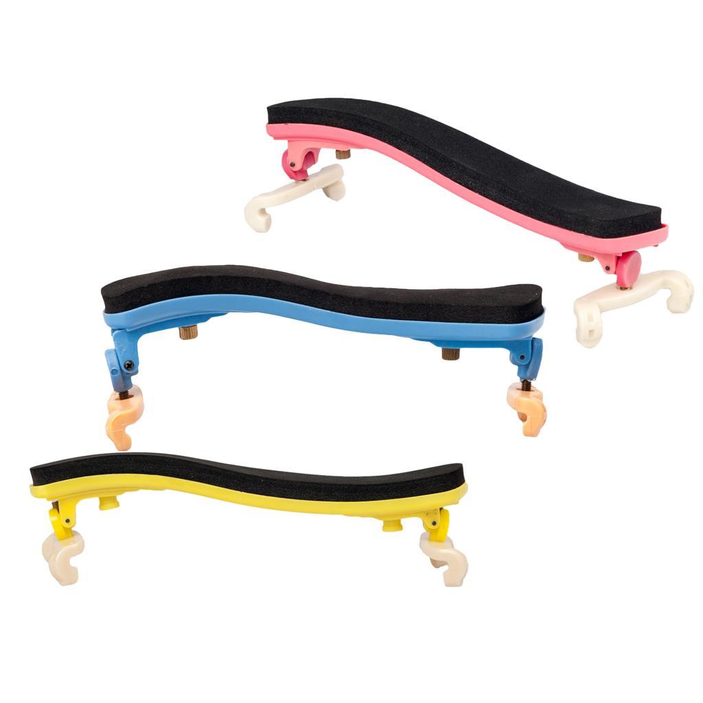 Adjustable Violin Shoulder Rest for 4/4 3/4 Size Violins