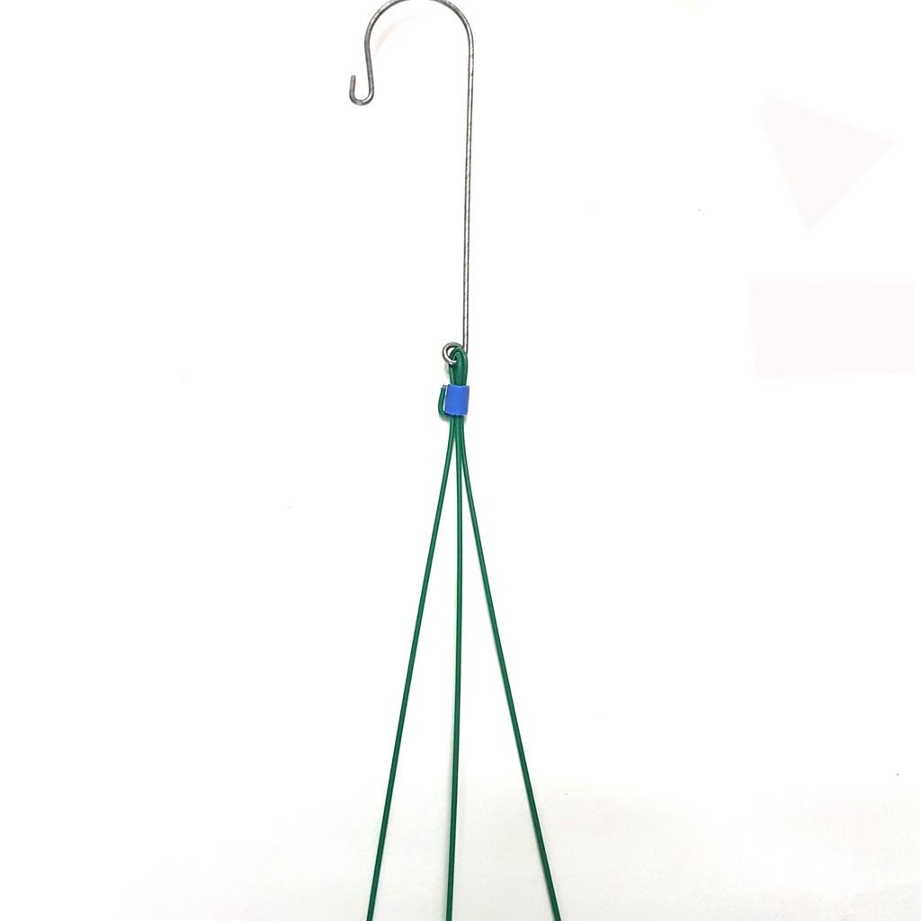 Set 10 chiếc Móc treo lan bọc nhựa dài 80cm tiện lợi, loại 1 bền chắc