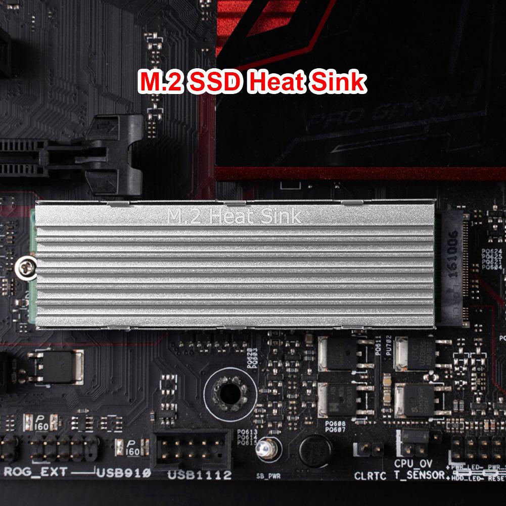 M.2 SSD NVMe Tản Nhiệt M2 2280 SSD Tản Nhiệt Nhôm Tản Nhiệt Với Tấm Tản Nhiệt Cho Máy Tính Để Bàn M2 NVMe SATA SSD 2280
