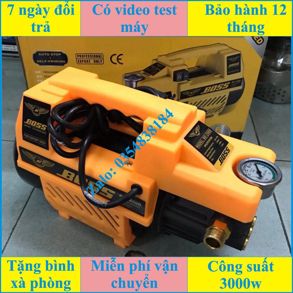 Máy Rửa Xe Boss 3000W siêu khỏe hàng chính hãng