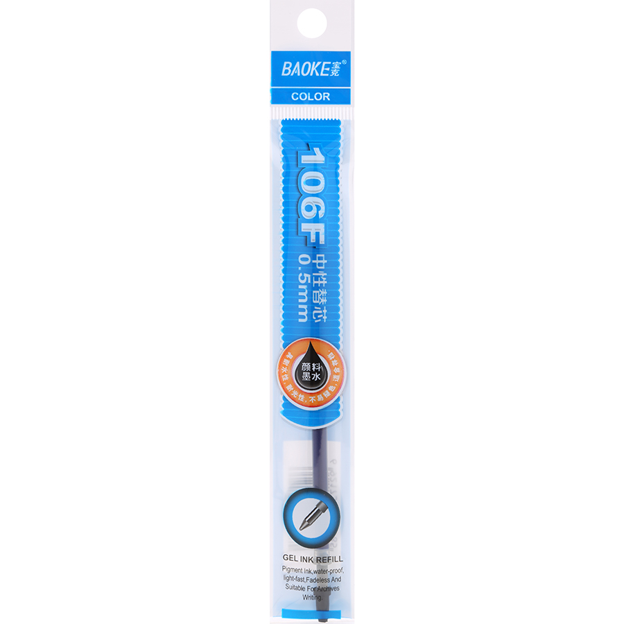 Hộp 20 Ruột Viết Nước - Ngòi Bi 0,5 Baoke 106F