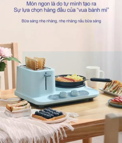 Máy chế biến làm bữa sáng đa năng 3 trong 1