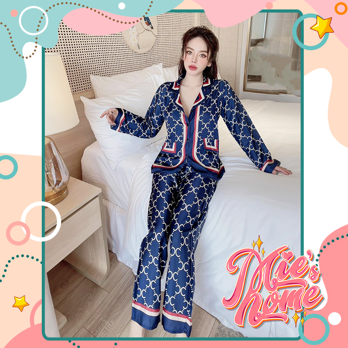 Đồ bộ nữ mặc nhà ngủ lụa nữ cao cấp mát mịn