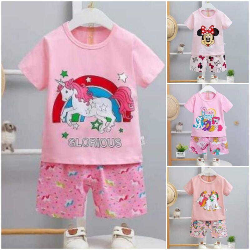 Bộ Cộc Tay Cotton Xuất Hàn bé trai bé gái size đại 22-40kg chất đẹp