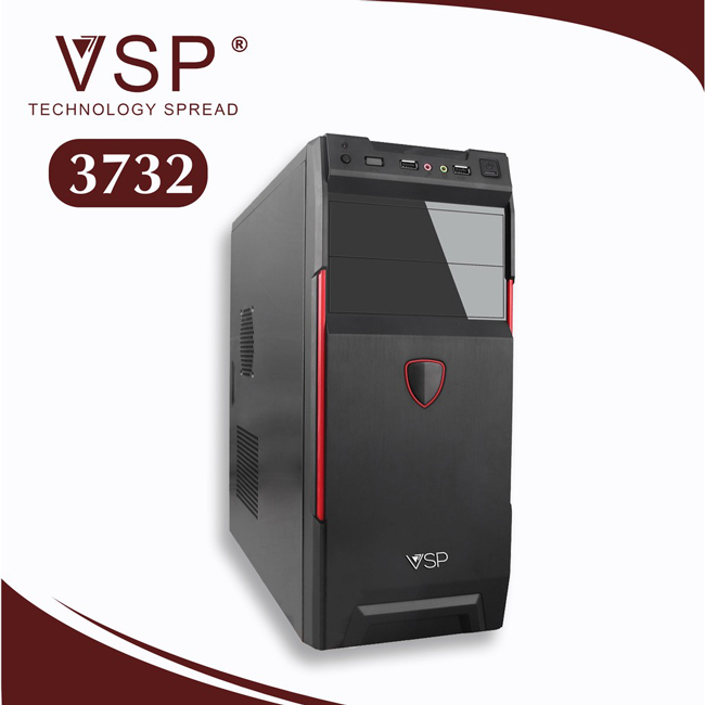 CASE VSP 3732 (Chuẩn ATX) - HÀNG CHÍNH HÃNG