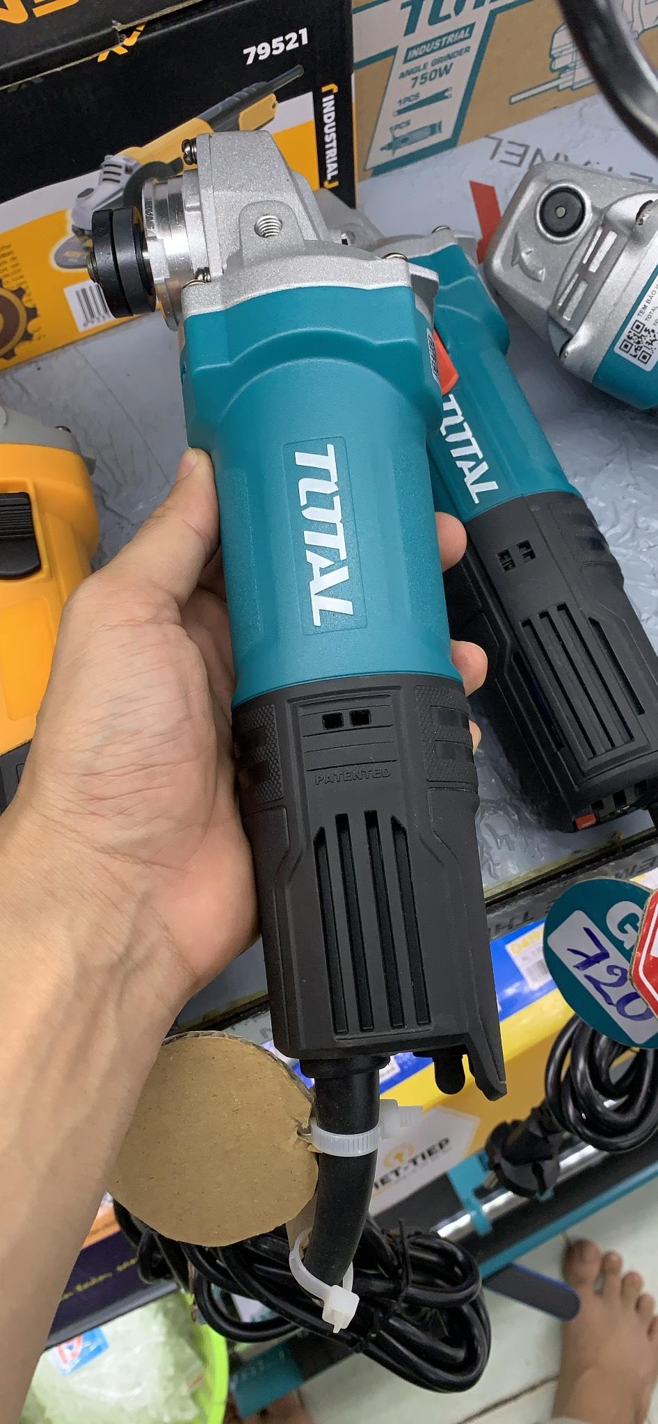 MÁY MÀI GÓC 750W TOTAL TG10710056 - HÀNG CHÍNH HÃNG